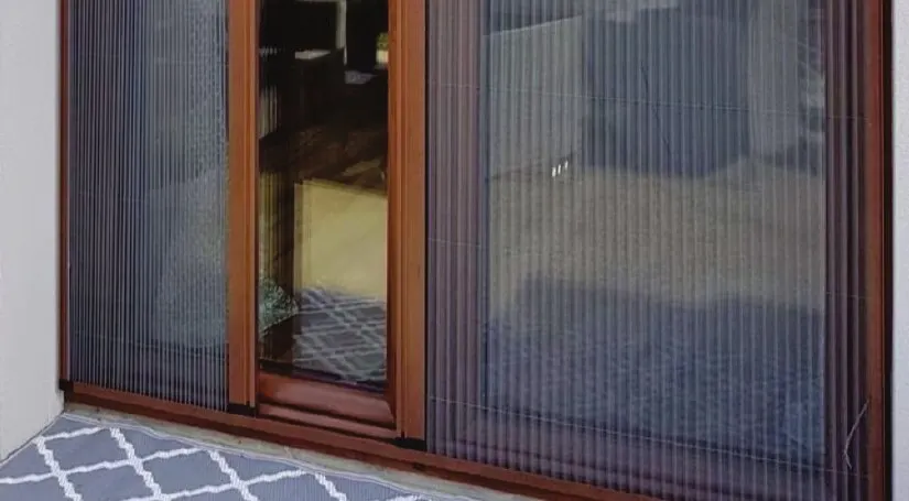 Ultra Slim Pleated Screen — Pleated insect screen